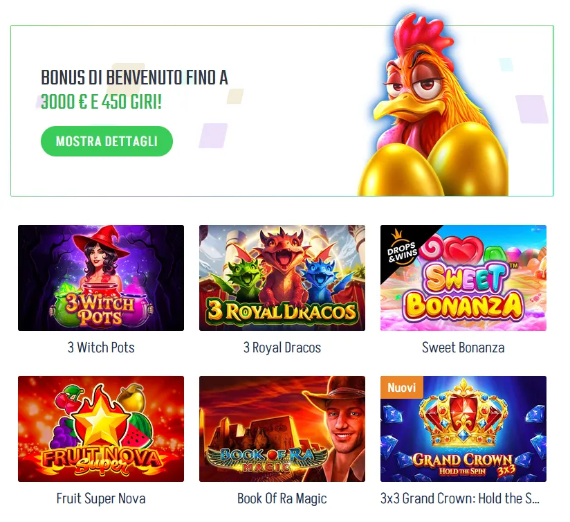 Winnita Casino Bonus